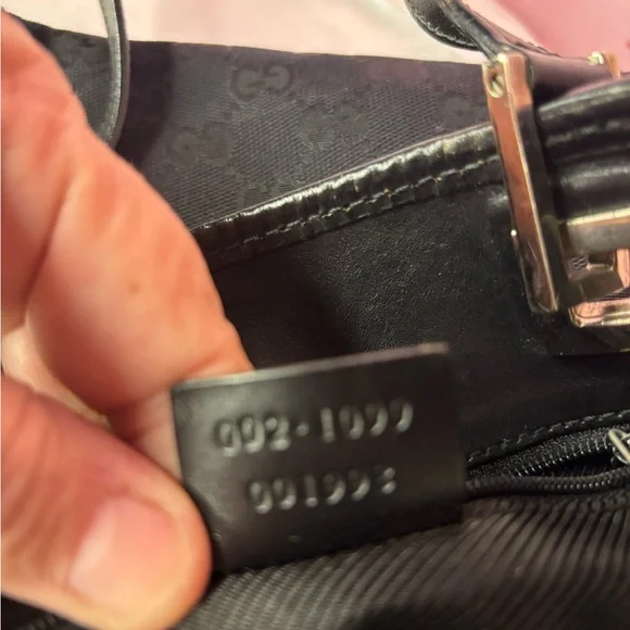 Gucci Black Monogram Tote - Picture 7 of 11